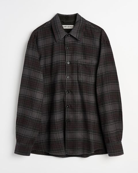 ABOVE SHIRT  Faded Nocturne Check Flannel