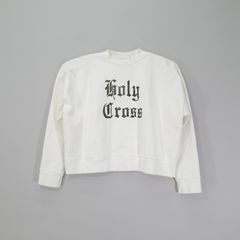 【Last1 L】 HOLY CROSS, crewneck   Off-White