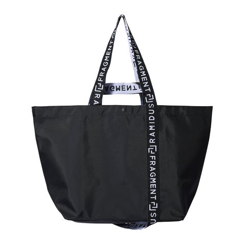 RAMIDUS SQUARE TOTE BAG (M) 【FRAGMENT DESIGN × RAMIDUS】 BLACK