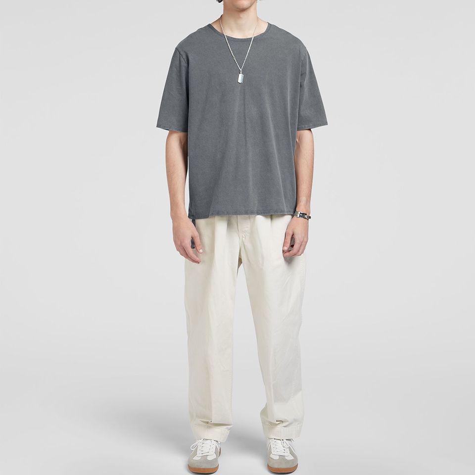 【Last1 L】 LM1-6 Light Zone Tee [Mid Grey]