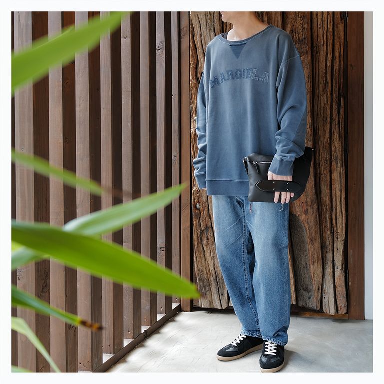 Maison Margiela - ロゴ オーガニック コットン スウェットシャツ | River 