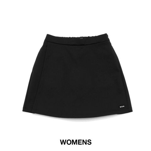 【WOMENS】GXL-S25-PT-04  SKIRT PANTS   BLACK