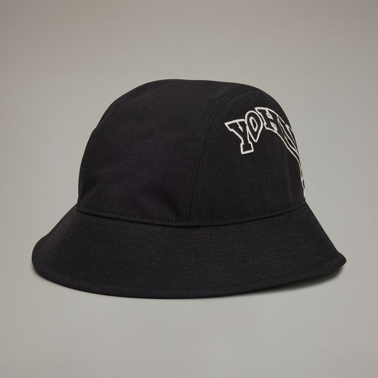 Last1  Y-3 BUCKET HAT Black