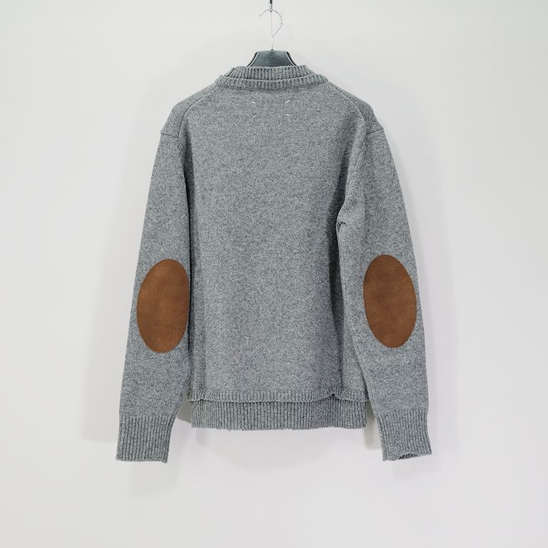 Maison Margiela - 【Last1 L】 エルボーパッチセーター Gray | River 