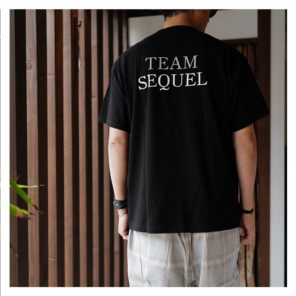 新品 WEEKEND SEQUEL 23SS 店頭限定販売 Tシャツ 黒 L-