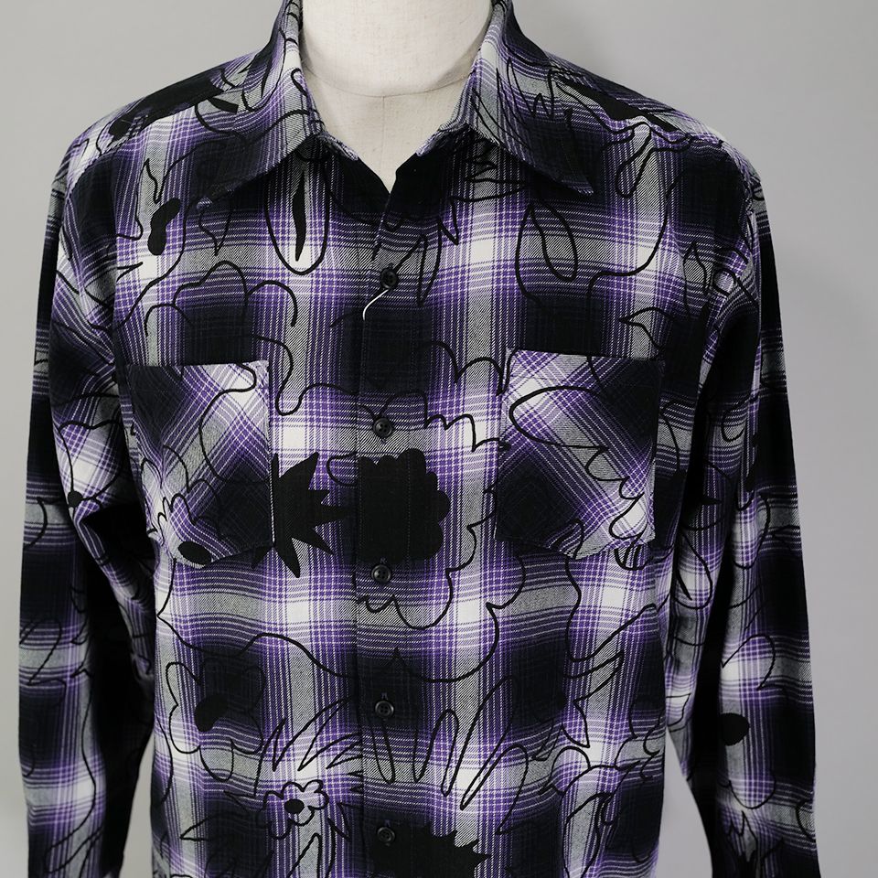 Last1 M 【Rafu】 Hank × Rafu Printed shirt