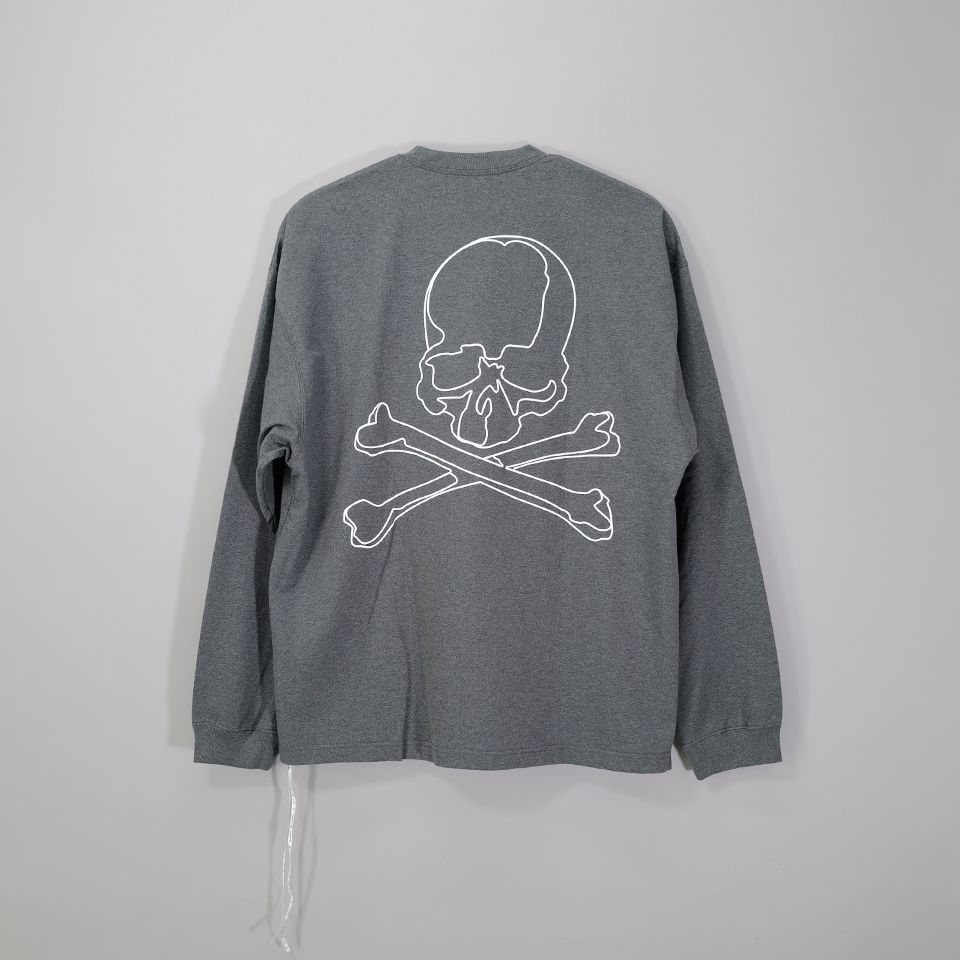 【mastermindJAPAN】 FOAMY LS TEE  TOP GRAY