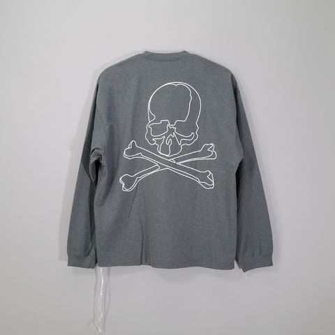 【Last1 M】 【mastermindJAPAN】 FOAMY LS TEE  TOP GRAY