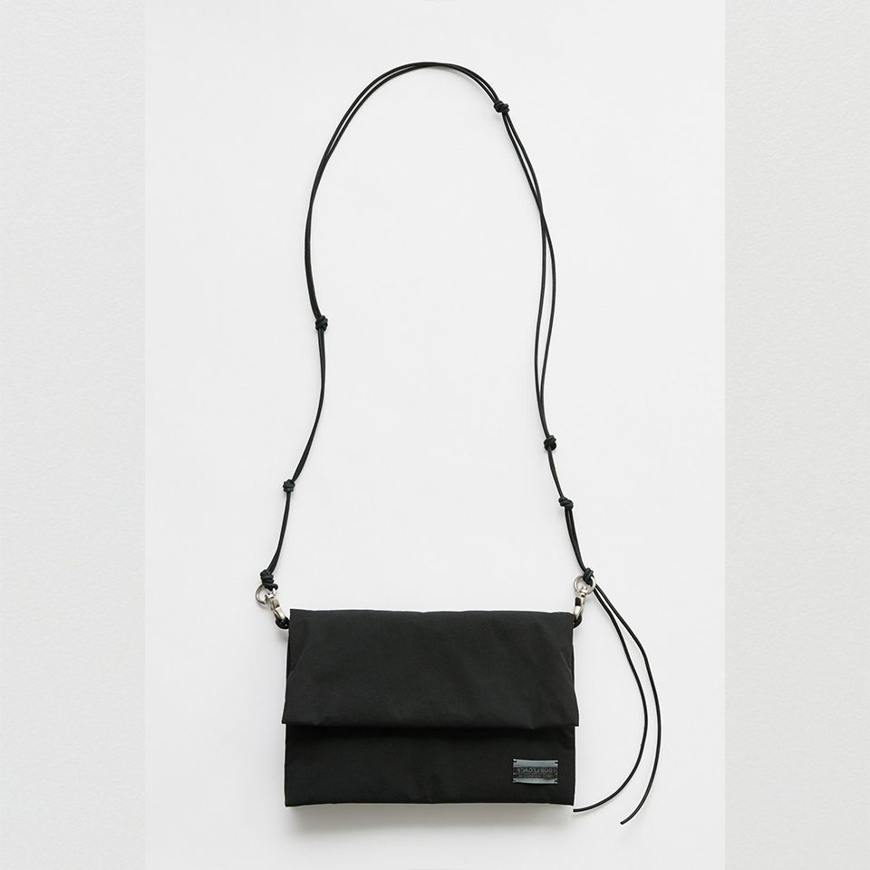OUR LEGACY - NECESSITY BAG Static Black Popyrus Poly | River