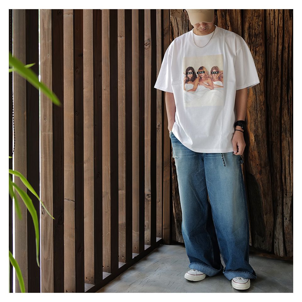 【LAST1 S】 GX-S25-ST-04   T-SHIRT   WHITE