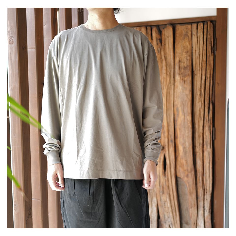 【Last1 SizeS】LM2-1 Long Sleeve T-shirt [SPRAY BACK PRINT]