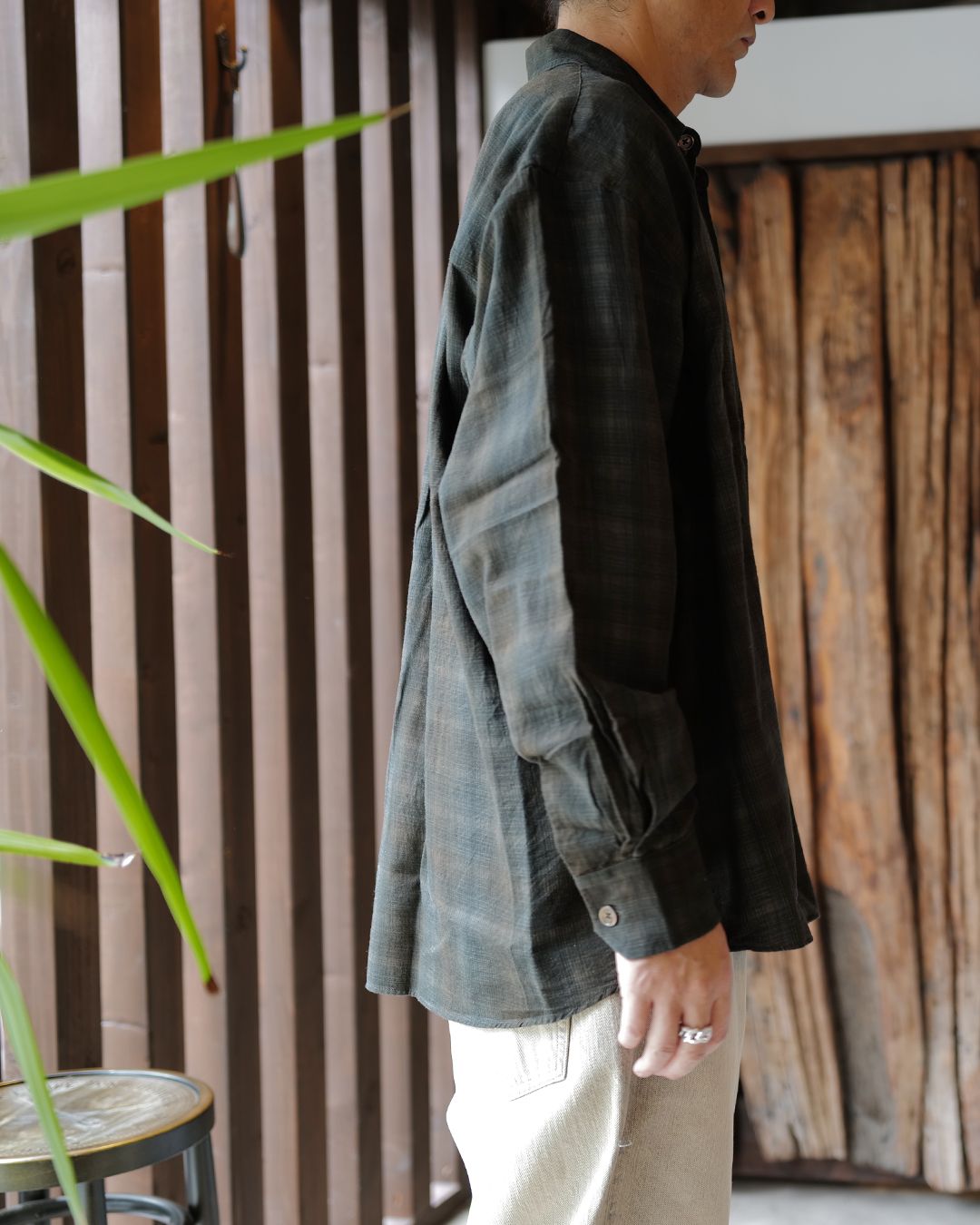 BORROWED SHIRT  More Check Print