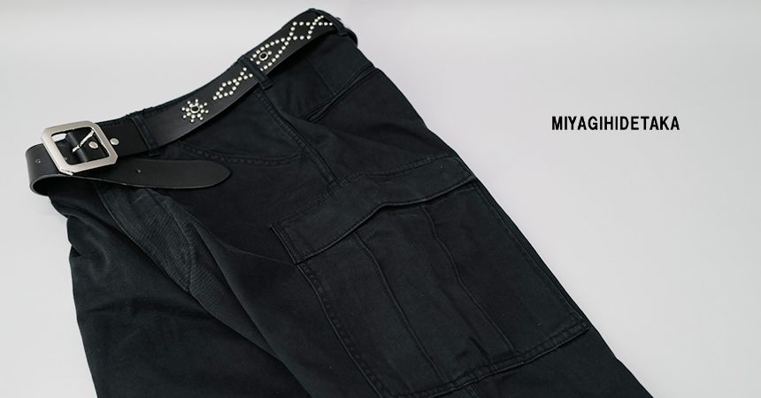 MIYAGIHIDETAKA  -Cargo pants-