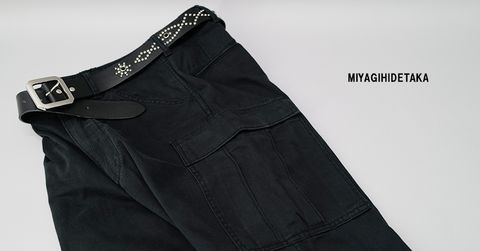 MIYAGIHIDETAKA  -Cargo pants-