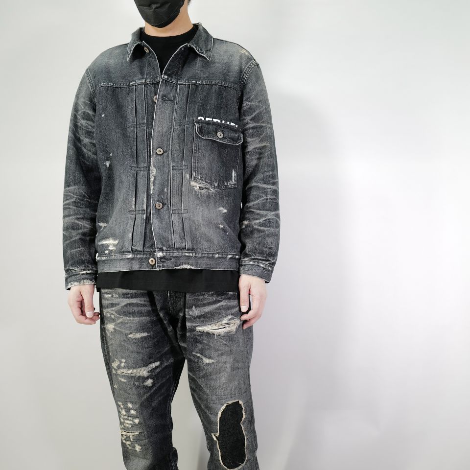 海外花系 sequel fragment denim jacket - 通販 - www.frankout.de