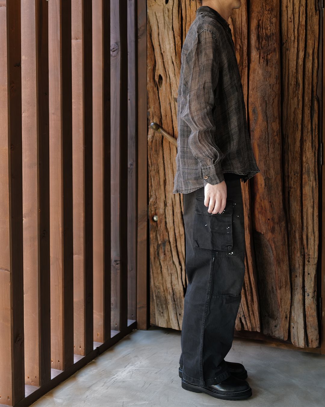 MOUNT CARGO  Nebula Wash Jungle Herringbone