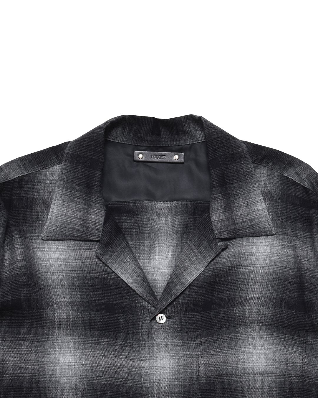 T.Rayon Ombre Open Collar Shirt  BLT
