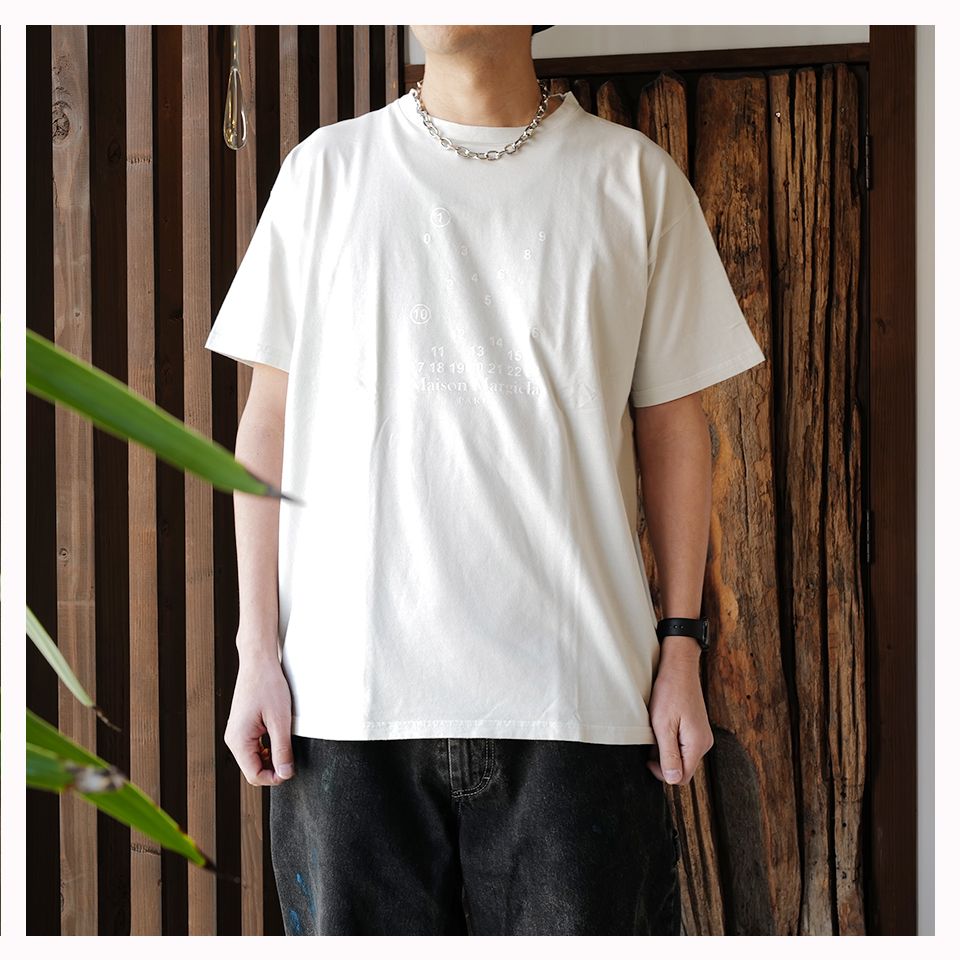 Maison Margiela - 【Last1 XL】ナンバリング ロゴ Tシャツ | River