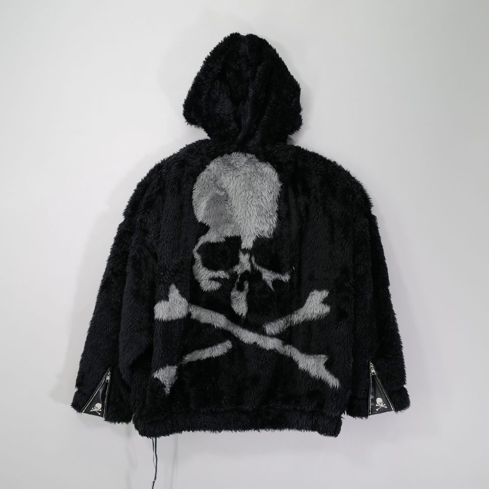 【mastermindJAPAN】 POLAR BEAR ZIP-UP HOODIE  BLACK