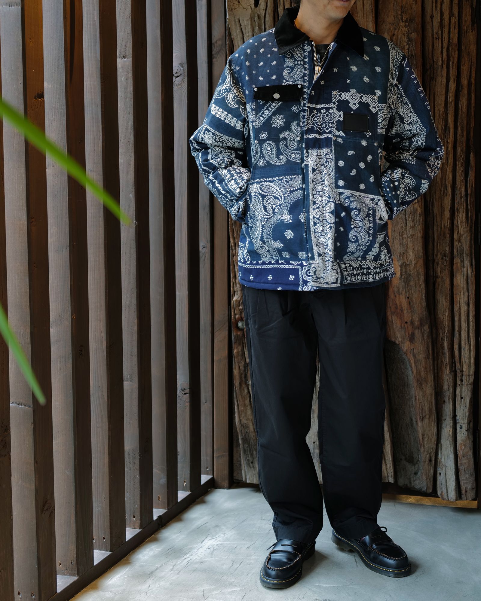 【MIYAGI HIDETAKA】 Quilted Work Jacket