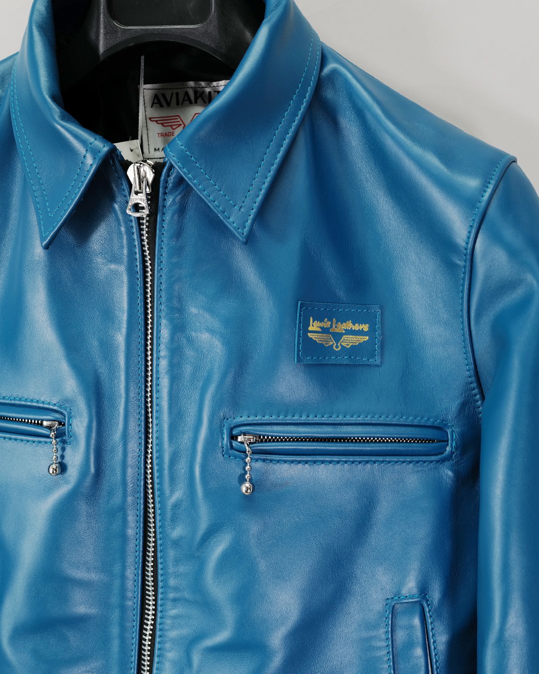 Dominator -ドミネーター- 【Slim-Fit】   (ホースレザー / 裏地:ブラックニット / )VintageTurquoise