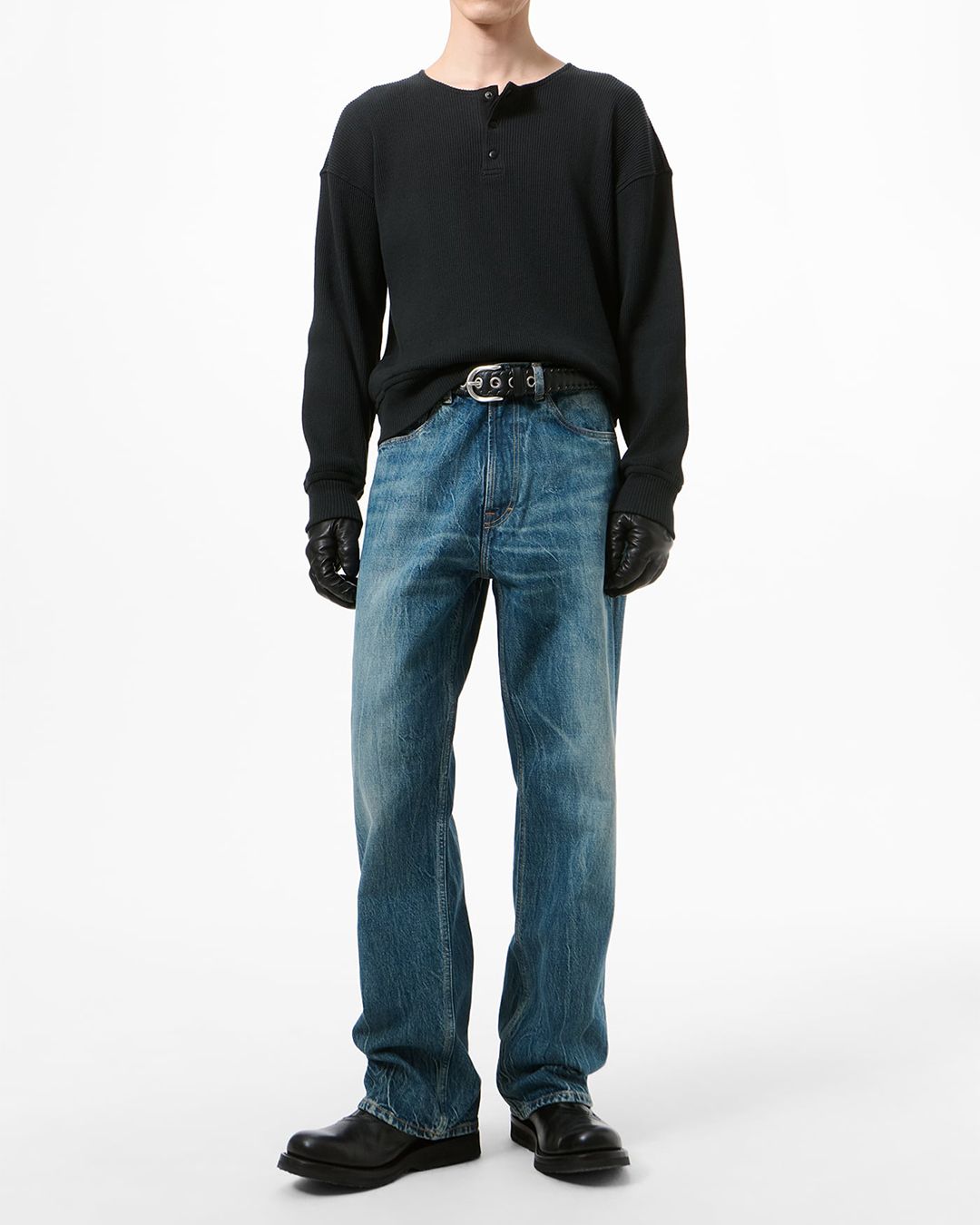 BALLON SWEATSHIRT  Furnace Black Beefy Rib