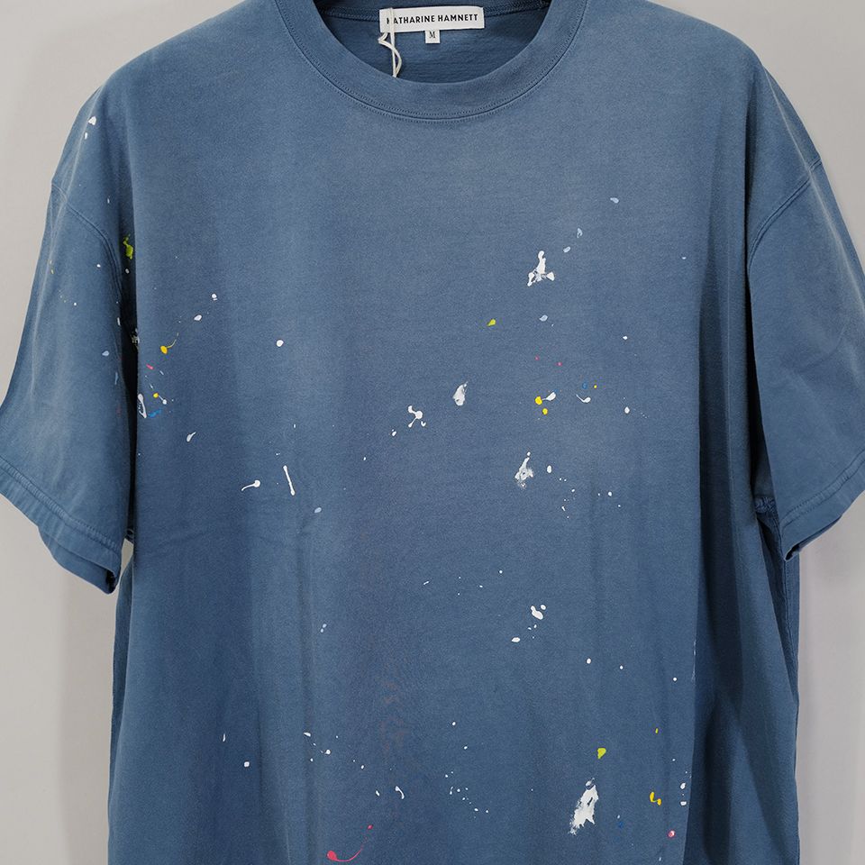 VINTAGE  PENKISPLASH BIG TEE  Blue