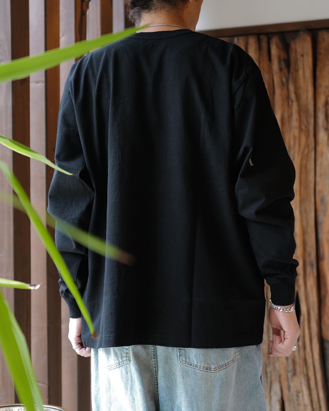 ONG SLEEVE T-SHIRT [BLACK]