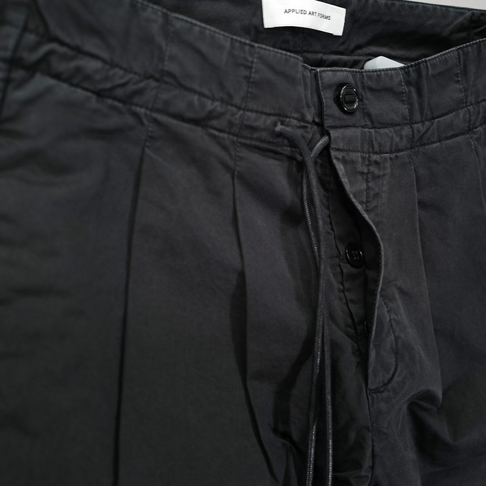 DM1-8 Pleated Pant ［Black］