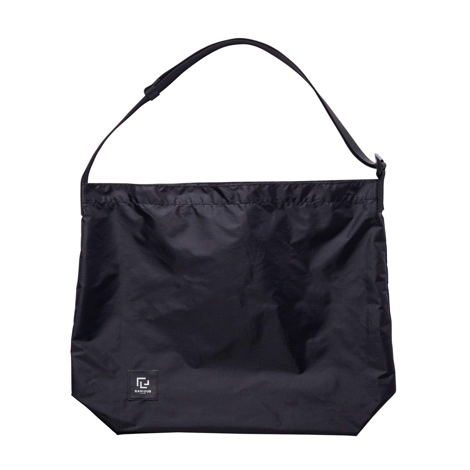 SHOULDER BAG (L)  【PACKABLE】 BLACK