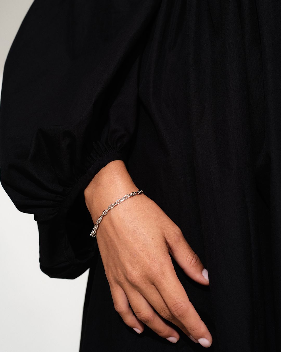 Cable Bracelet  6.5Inch  / ブレスレット  (ユニセックス)