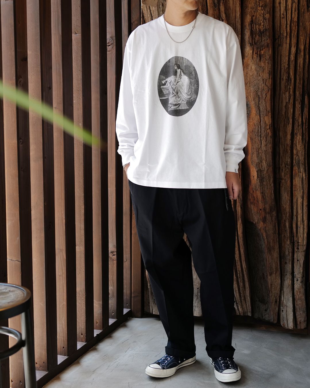 CHINO PANTS (TYPE-XF)  [NAVY]