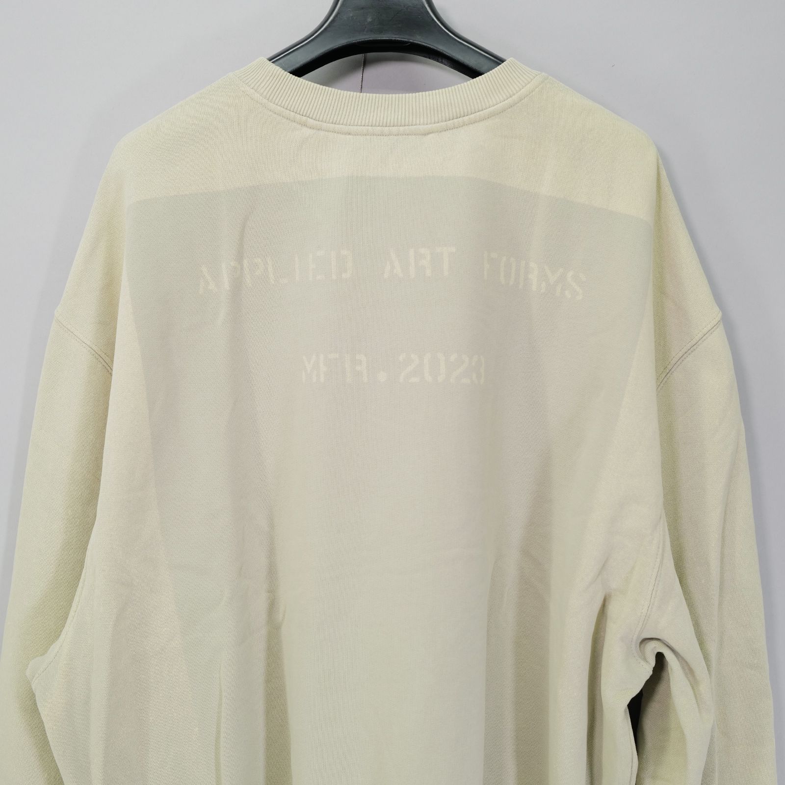 Last1SizeL  OVERSIZED CREWNECK SWEATER  【SOFT GREY】