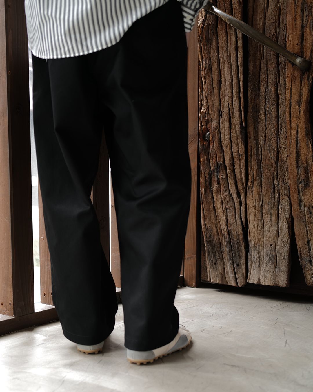 Maison Margiela ドロップライズ コットントラウザーズ ＆ スプリンターズ