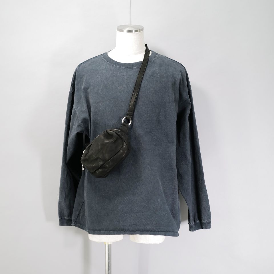 ISAMU KATAYAMA BACKLASH - DOUBLE SHOULDER GARMENT-DYED TOTE