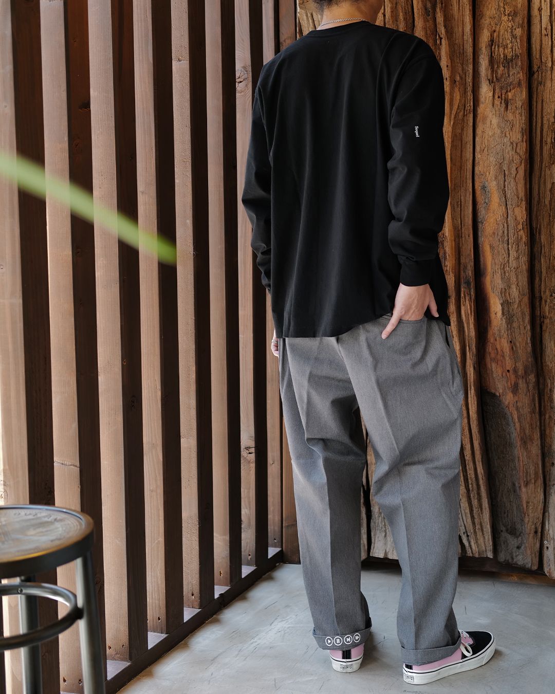 CHINO PANTS (TYPE-XF)  [GRAY]