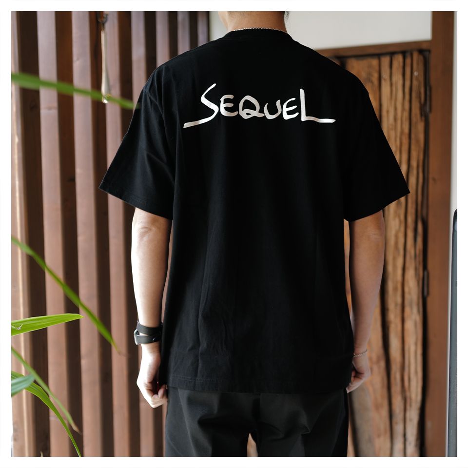 SQ-24AW-ST-09 T-SHIRT  BLACK