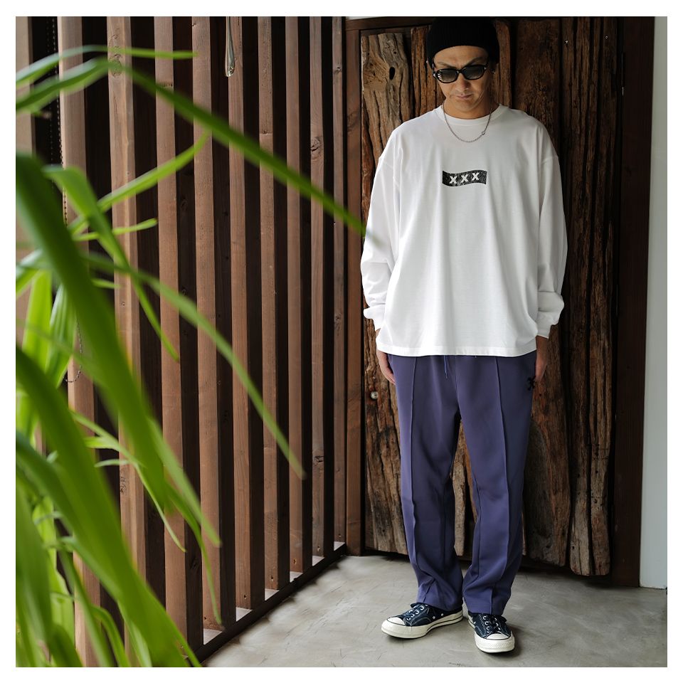 GX-S25-PT-02  TRACK PANTS  PURPLE