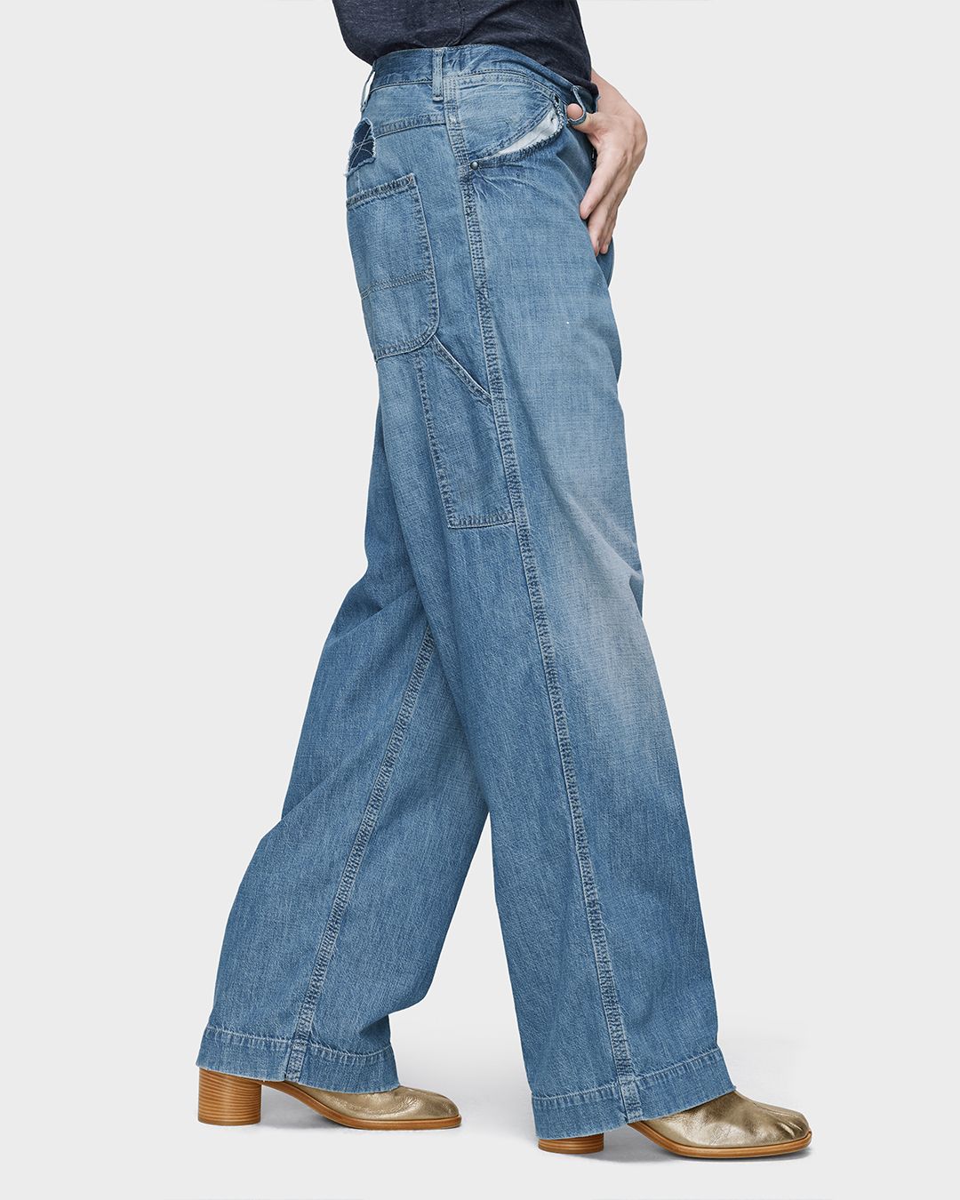 ワイドレッグジーンズ