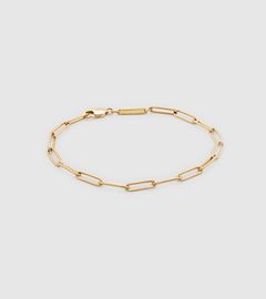 Box Bracelet Solid Gold 【ボックスブレスレット】   7.7Inch (19.5cm)