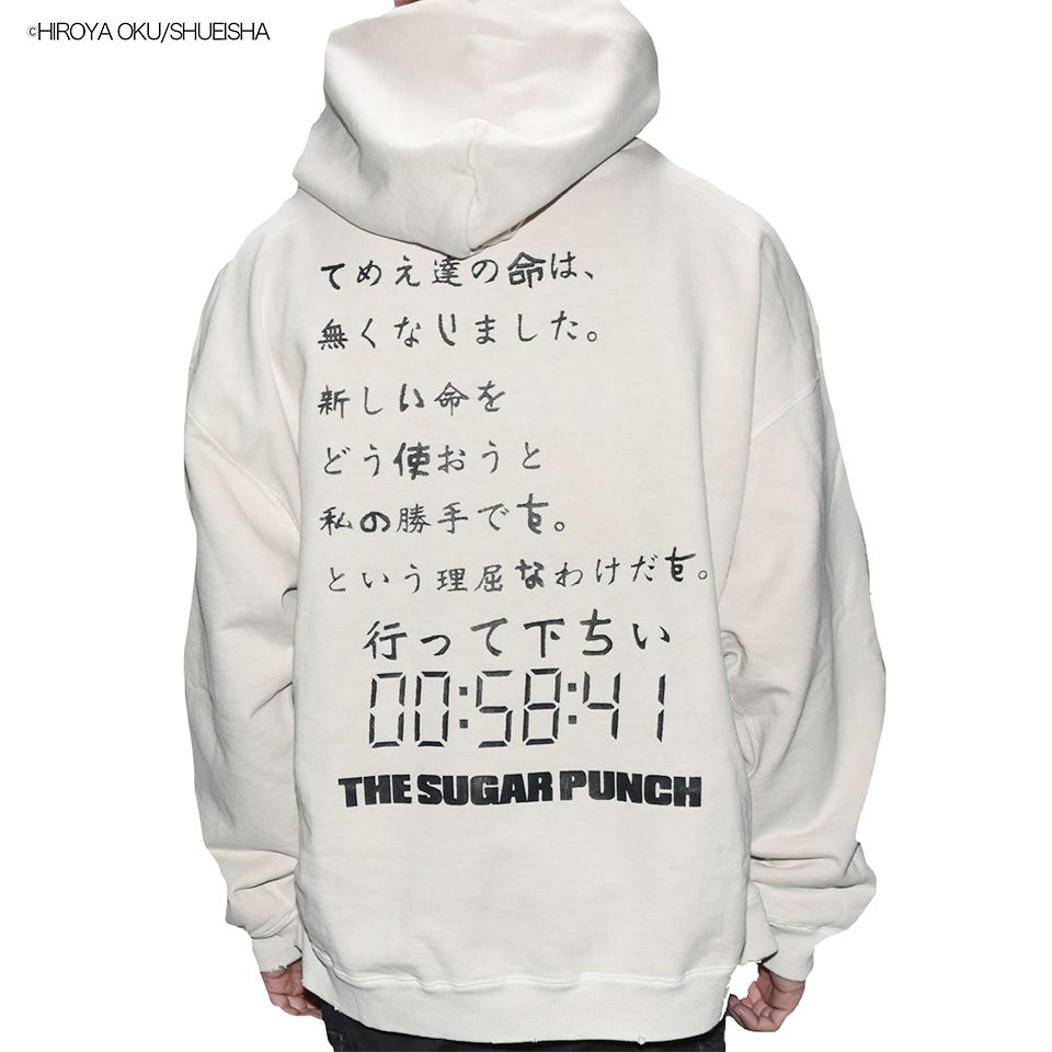 TGAM24SM009 GANTZ HOODIE White