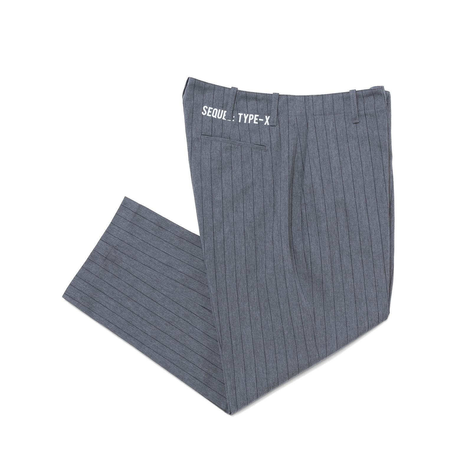 SEQUEL - SQ-22AW-PT-04 CHINO PANTS (TYPE-XF) GRAY STRIPE | River