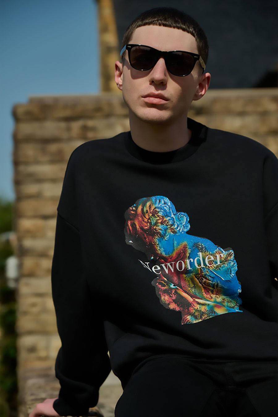 【国内買付】MINEDENIM New Order Technique スウェット ロゴ MINEDENIM - New Order 