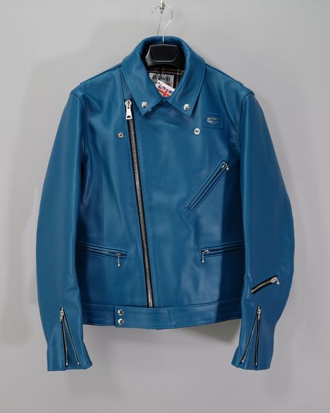 Cyclone -サイクロン- 【Tight-Fit】   (ホースレザー / 裏地:タータンチェック/) VintageTurquoise