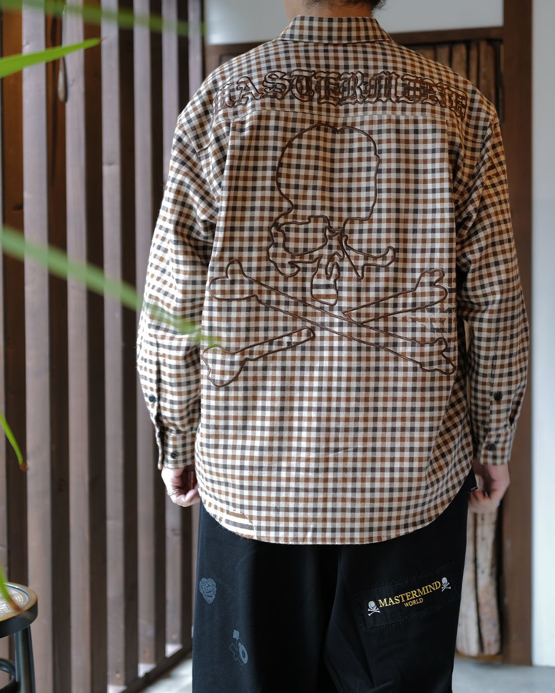 【mastermindJAPAN】 CHECK SHIRT