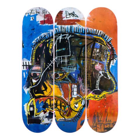 Jean-Michel BASQUIAT Skull