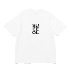 SQ-25SS-ST-05 T-SHIRT  WHITE