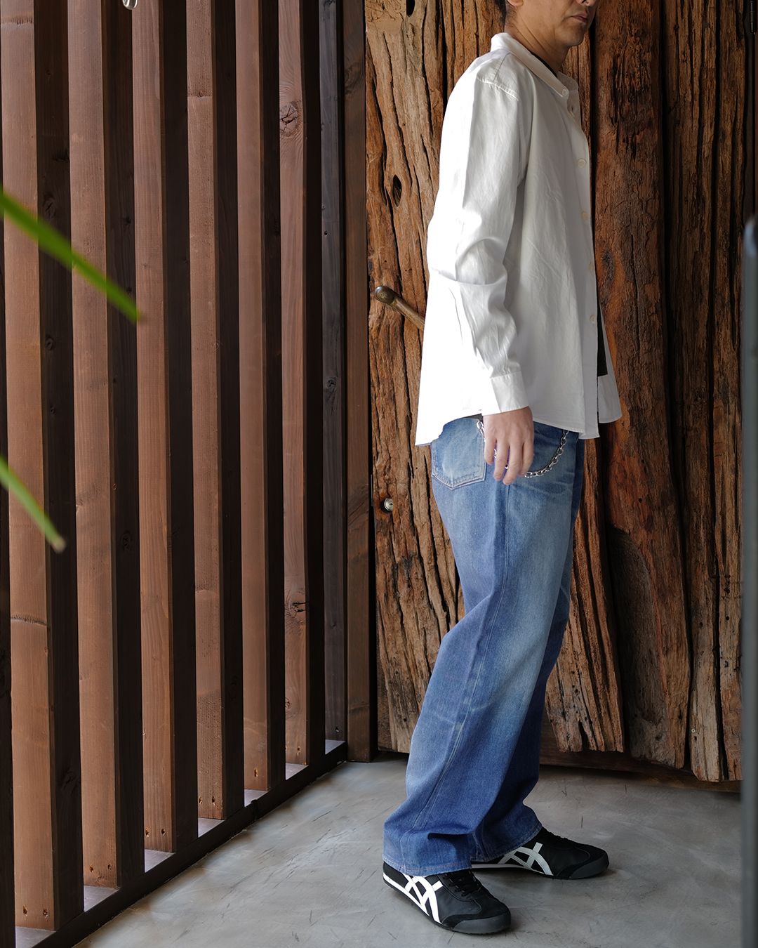 BEYOND SHIRT  White Liquid Poplin