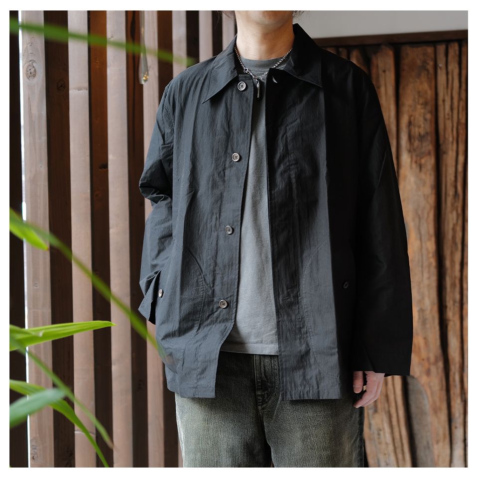 LEAD JACKET  Black Hiking Cotton