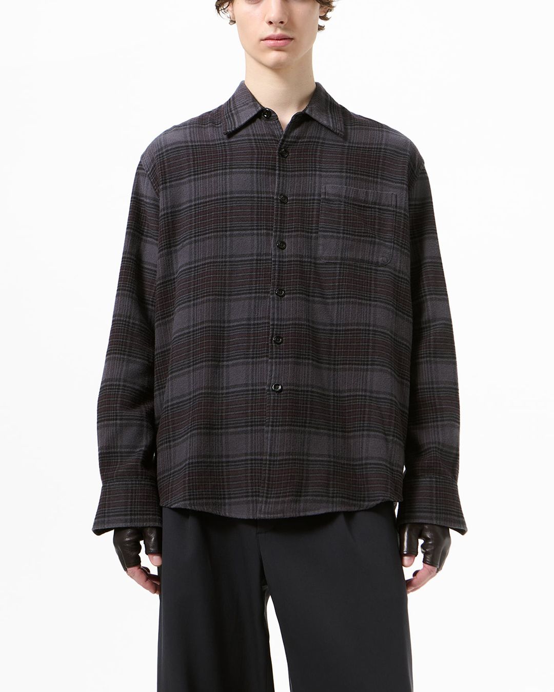 ABOVE SHIRT  Faded Nocturne Check Flannel